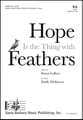 Hope Is the Thing with Feathers SSA choral sheet music cover